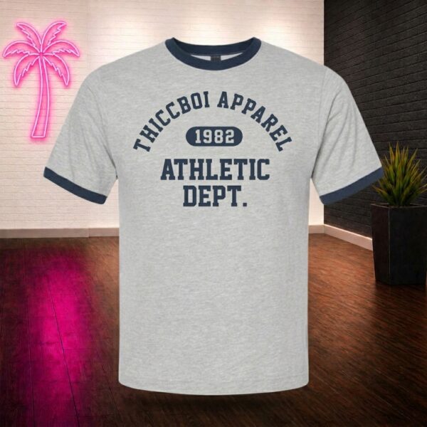 Grey & Navy Athletic Dept. T-shirt