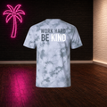 Forest Green Unisex Work Hard Be Kind Tee