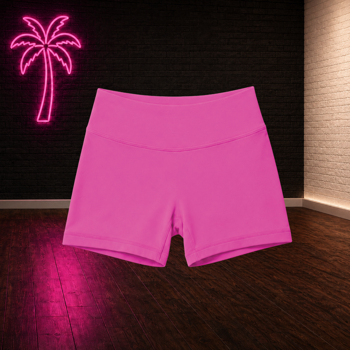 Hot Pink Rebel Shorts