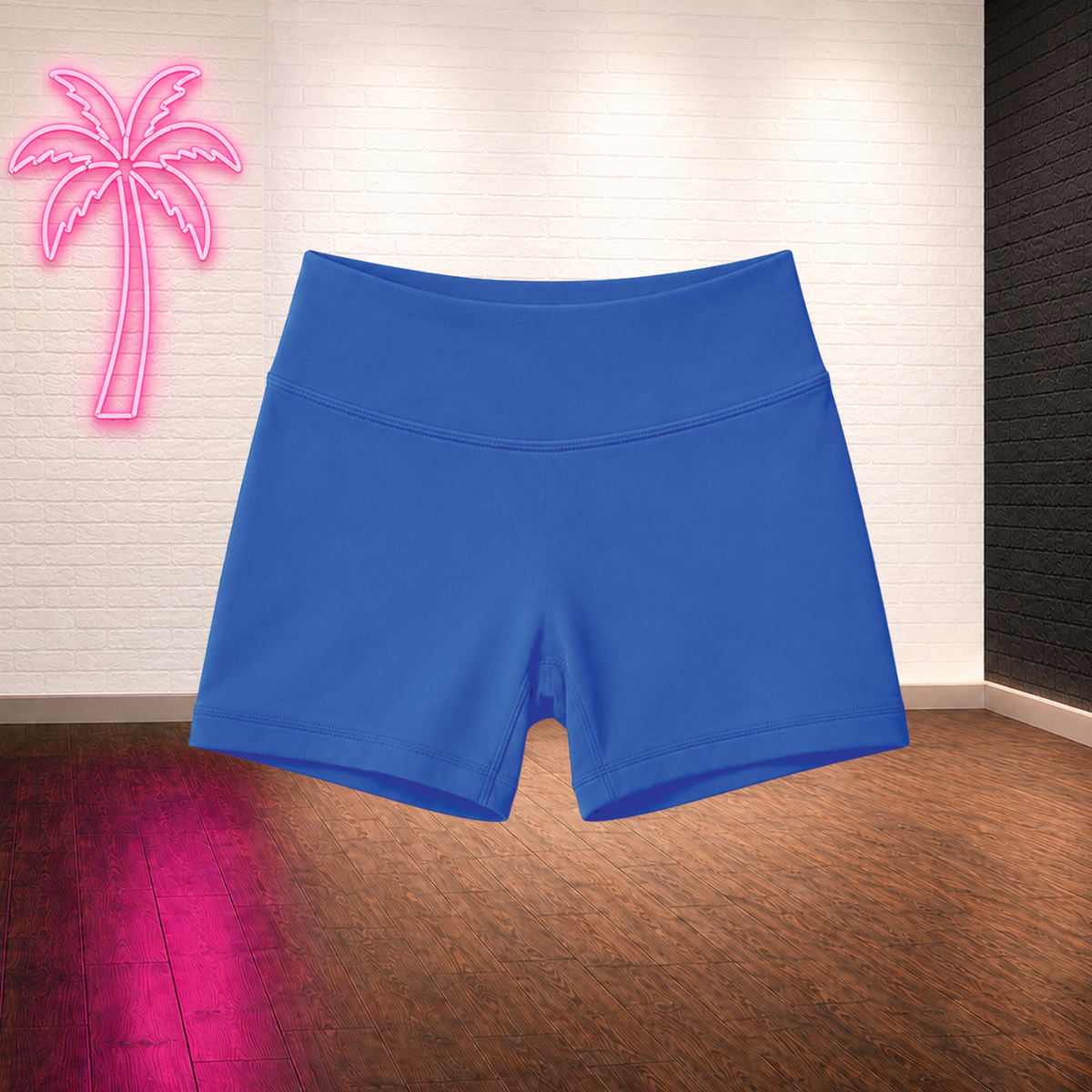 Electric Blue Rebel Shorts