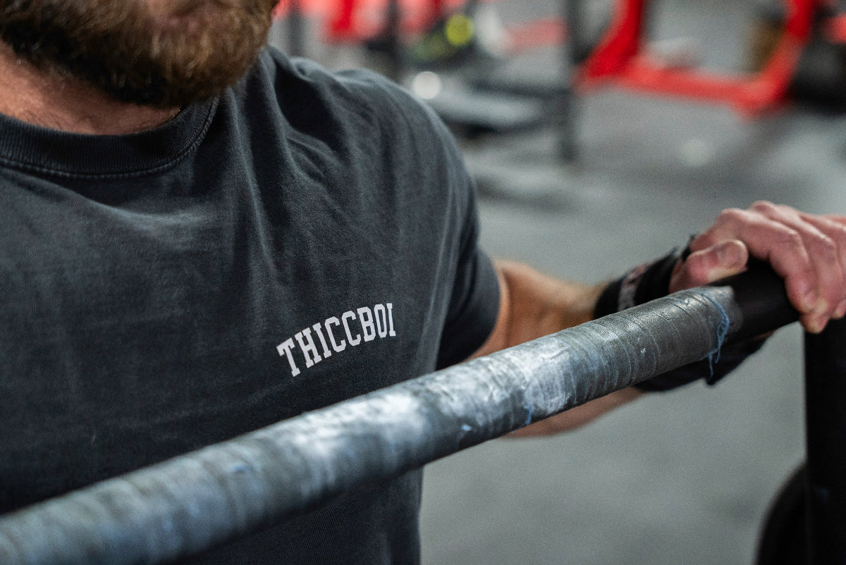 A ThiccBoi athlete training