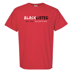 BLCKLSTD Red Unisex Tee