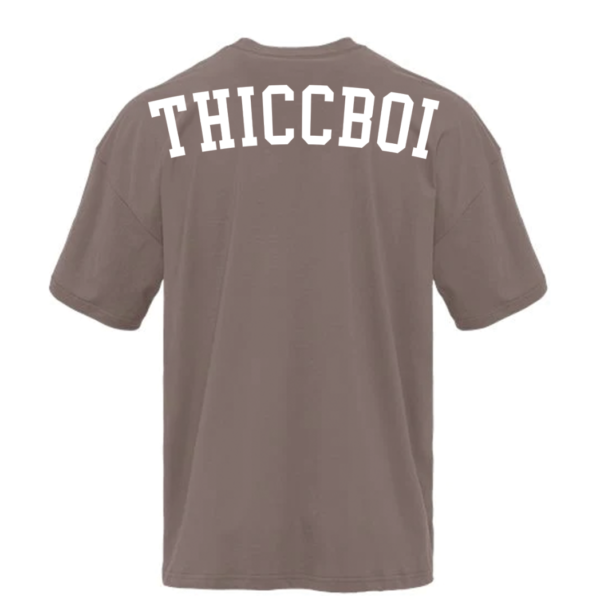 Tan ThiccBoi Oversized Tee
