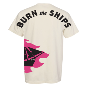 Oversized Burn the Ships Ivory ThiccBoi Pump Cover
