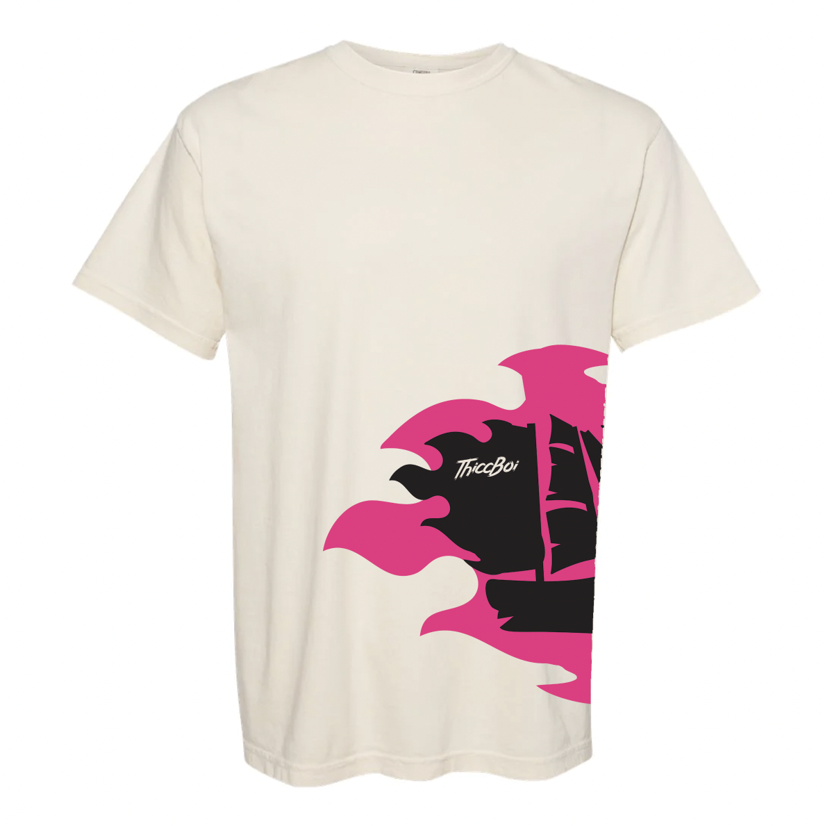 Oversized Burn the Ships Ivory ThiccBoi Pump Cover - Image 2