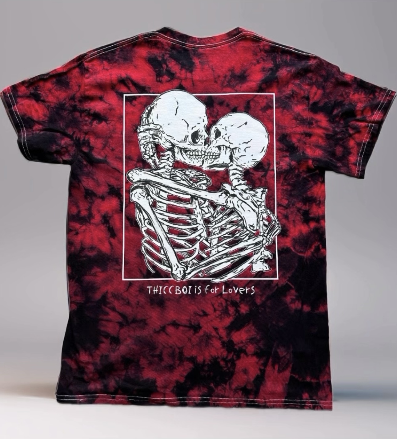 Red Tie Dye ThiccBoi Lovers Unisex T-shirt *EXCLUSIVE*