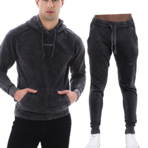 ThiccBoi Vintage Black Sweat Set