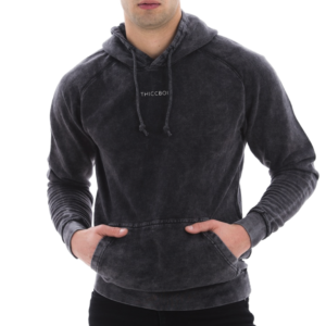 ThiccBoi Vintage Black Unisex Hoodie