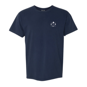 Dissident Barbell Navy Unisex Tshirt