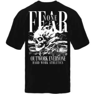 #1006 Fear Black Oversized Pump