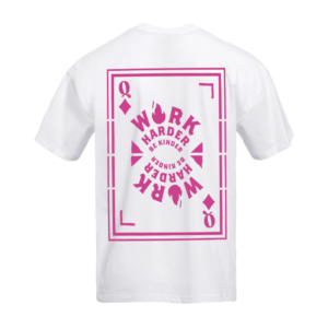 ThiccBoi White Queen of Diamonds Oversized Pump Cover