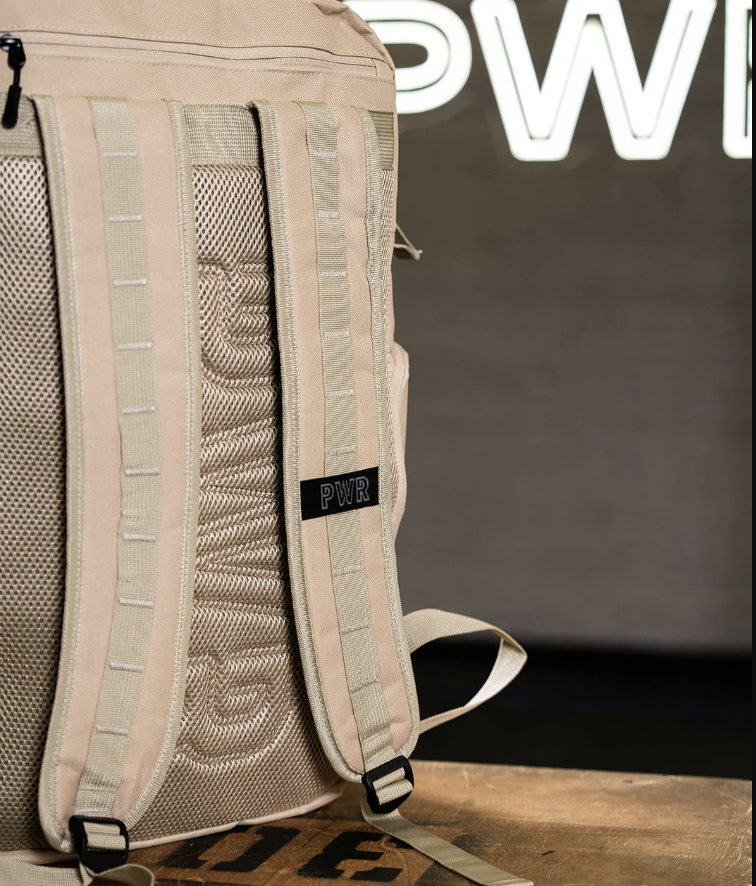 PWR-ThiccBoi Tan Backpack - Image 4