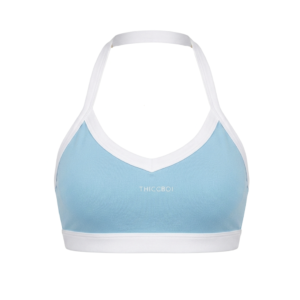 ThiccBoi Blue Contrast Sports Bra
