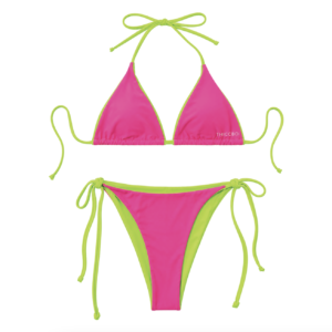 ThiccBoi Neon Watermelon Bikini Set