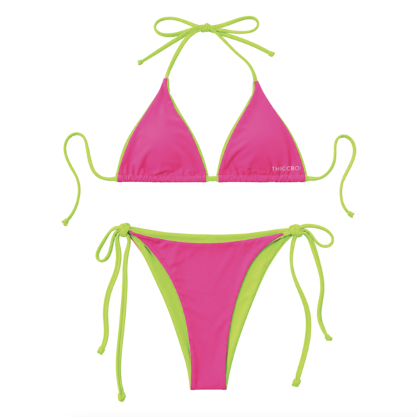 ThiccBoi Neon Watermelon Bikini Set